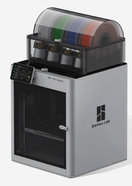 Bambu Lab x1 Carbon fantastic finish and 3 times the speed of a FDM printer