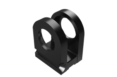 This is the end bearing off of a Muller Presto. Made in carbon fibre re-enforced nylon.