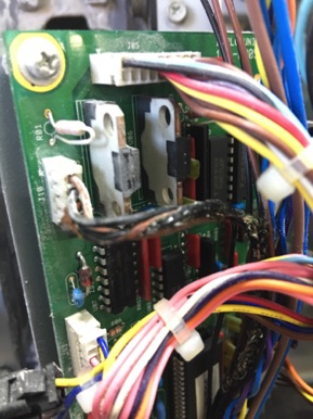 Machine control board