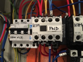 Fault finding lift motor